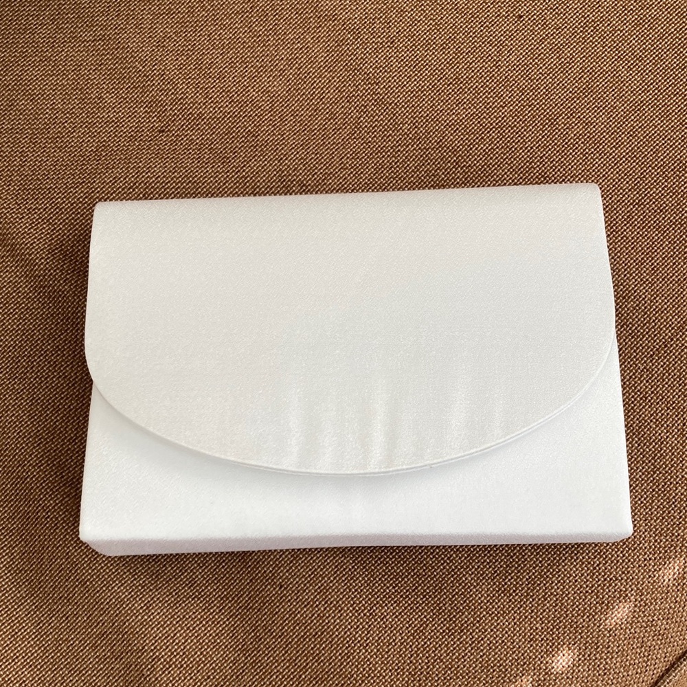Elegant White Clutch Bag